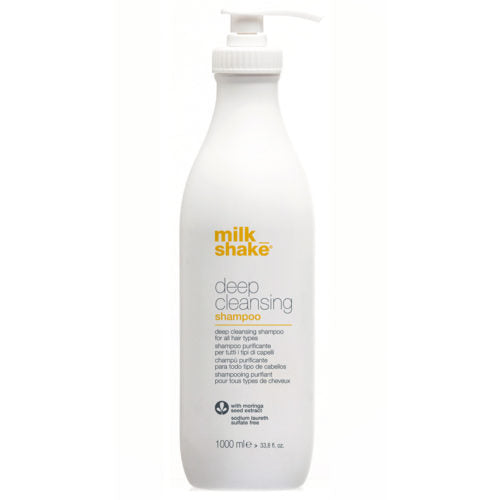 Use milk_shake deep cleansing shampoo, SLES-free, to gently remove styling product residue and chlorine from hair. With fruit and honey extracts and milk proteins, it cleanses hair deeply but gently, maintaining its moisture balance.