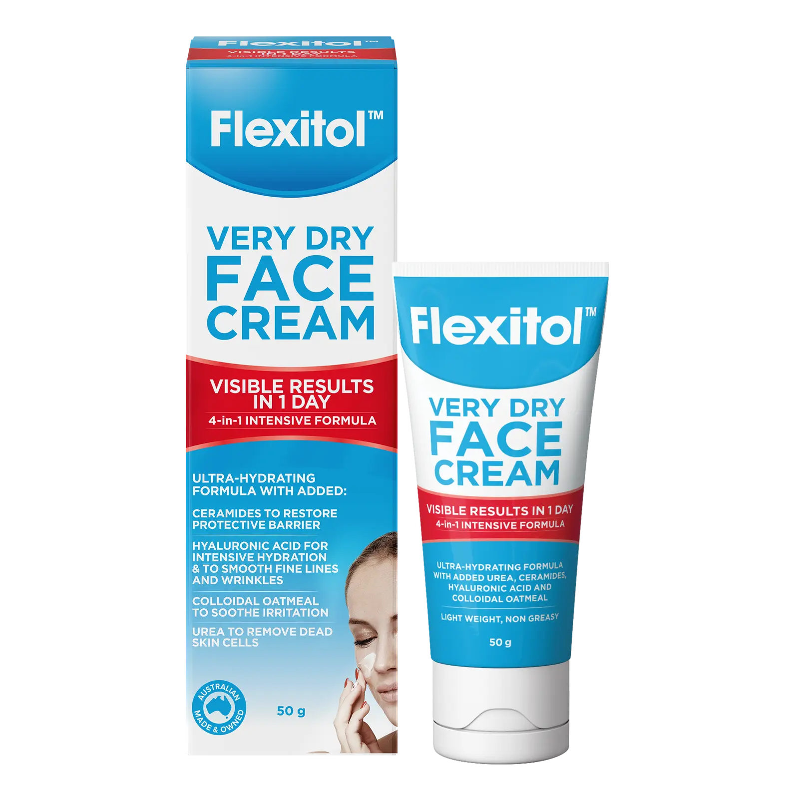 FL_UAE_Very Dry Face Cream_50g_Carton_FRONT ENG Group